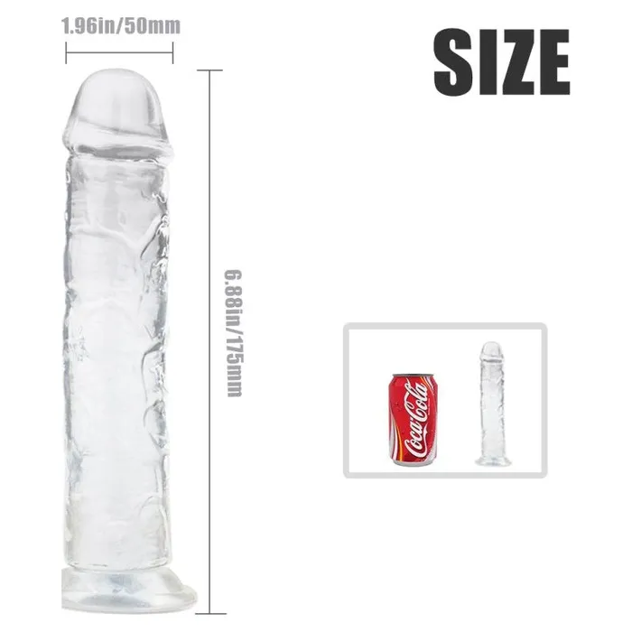 Dildos | Lester Dong Clear S - S-Hande