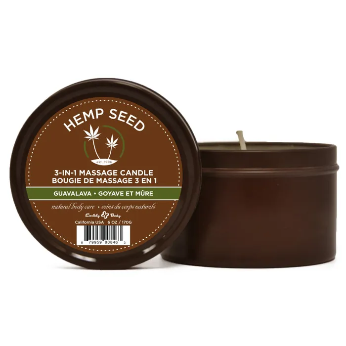 Earthly Body 3 in 1 Guavalava Suntouched Candle With Hemp 68 Oz Hemp Seed Female Sex Toys Earthly Body 3 in 1 Guavalava Suntouched Candle With Hemp 68 Oz Hemp Seed Female Sex Toys