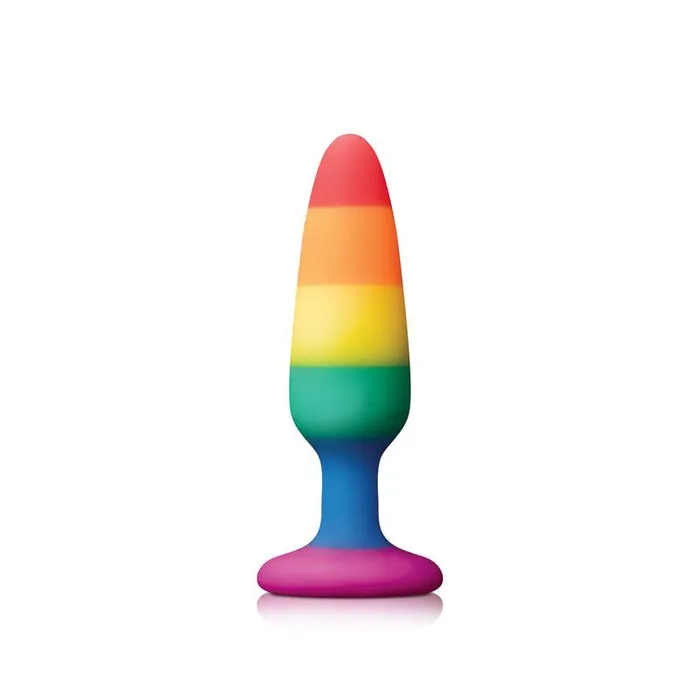 Female Sex Toys | nsnovelties Colours - Pride Edition - Pleasure Plug - Small - Rainbow Female Sex Toys | nsnovelties Colours - Pride Edition - Pleasure Plug - Small - Rainbow