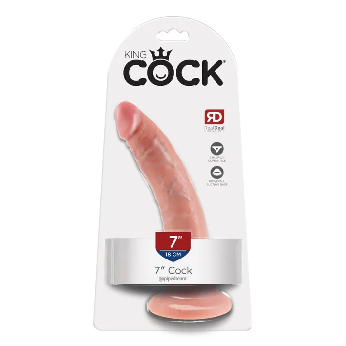King Cock 7-Inch Cock - Flesh | Pipedream Dildos King Cock 7-Inch Cock - Flesh | Pipedream Dildos