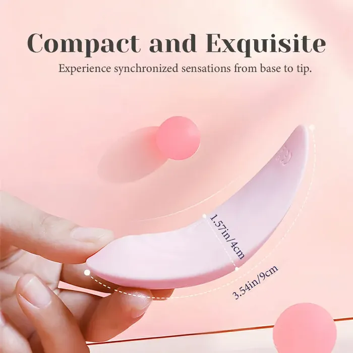 Lovetoyshub Female Sex Toys | Slim Remote Control Panty Vibrator With 10 Vibration Modes