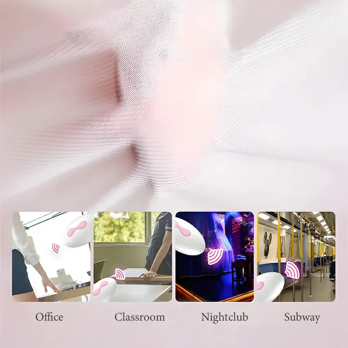 Lovetoyshub Female Sex Toys | Slim Remote Control Panty Vibrator With 10 Vibration Modes