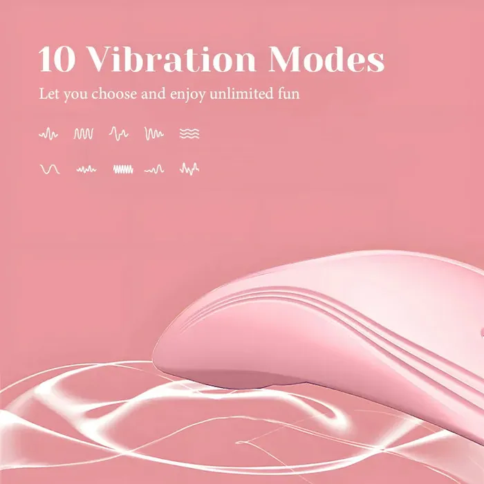 Lovetoyshub Female Sex Toys | Slim Remote Control Panty Vibrator With 10 Vibration Modes