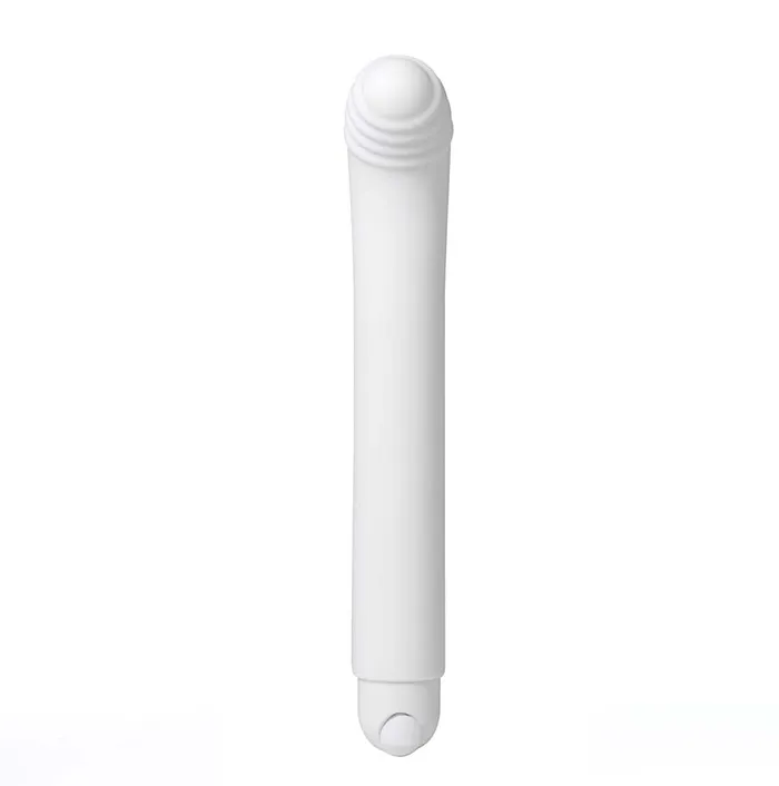 Maia Toys Female Sex Toys | Misty Long Rechargeable Bullet Vibrator - White