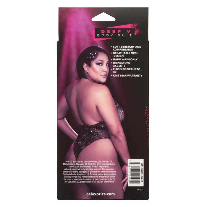 Male Sex Toys | Radiance Plus Deep V Bodysuit - CalExotics
