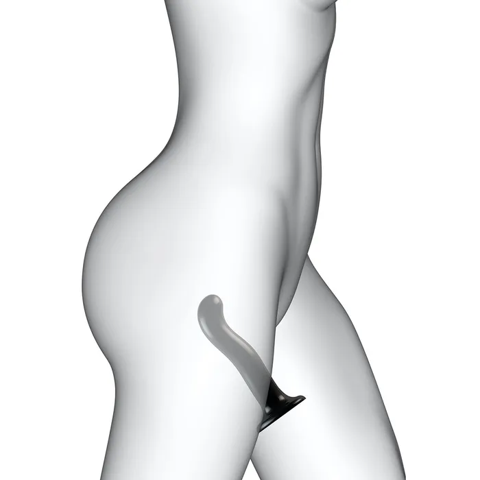 Strap-On-Me Female Sex Toys | Strap-On-Me P&G-Spot Dildo Large - Black Strap-On-Me Female Sex Toys | Strap-On-Me P&G-Spot Dildo Large - Black