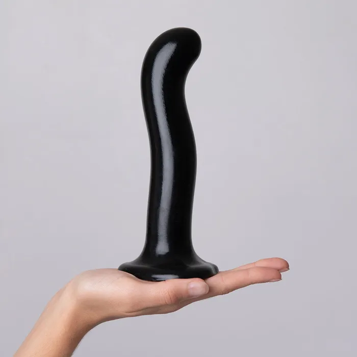Strap-On-Me Female Sex Toys | Strap-On-Me P&G-Spot Dildo Large - Black Strap-On-Me Female Sex Toys | Strap-On-Me P&G-Spot Dildo Large - Black