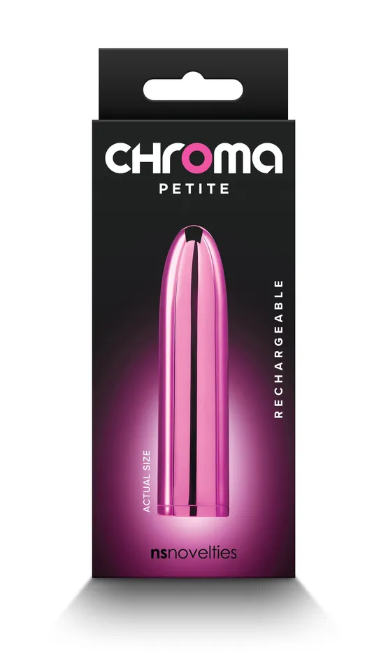 Vibrant Pleasure Adventures With Chrome Petite Bullet Vibe | NS Novelties Female Sex Toys