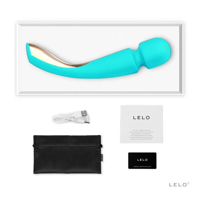 Vibrators | LELO LELO Smart Wand 2 Large - Aqua