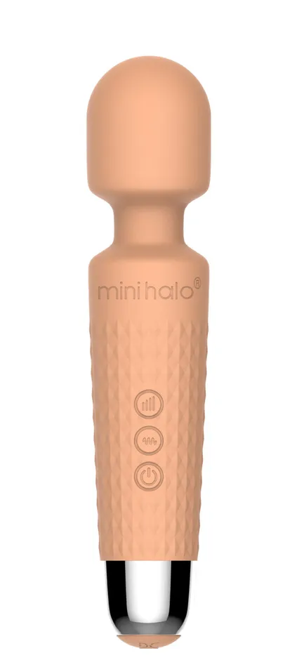 Voodoo Toys Female Sex Toys Mini Halo Wireless 20x Peach Fuzz