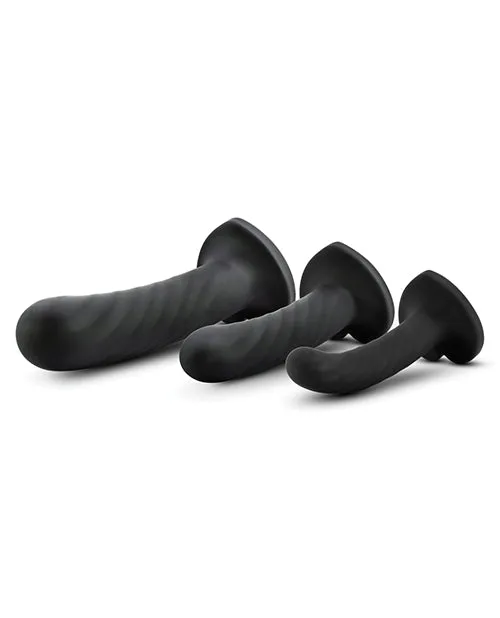 Blush Novelties Anal Blush Temptasia Twist Kit Black Set of 3