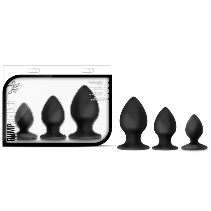 Blush Novelties Anal Luxe Rump Rimmer Kit Black
