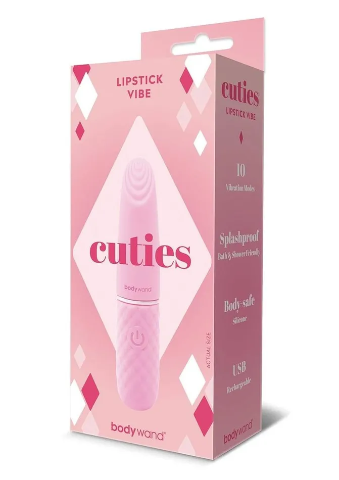 Bodywand Cuties Lipstick Rechargeable Silicone Bullet Bodywand Female Sex Toys Bodywand Cuties Lipstick Rechargeable Silicone Bullet Bodywand Female Sex Toys