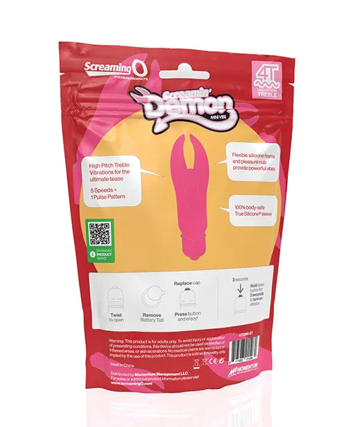 Bushman Products Vibrators Screaming O 4T Demon Strawberry