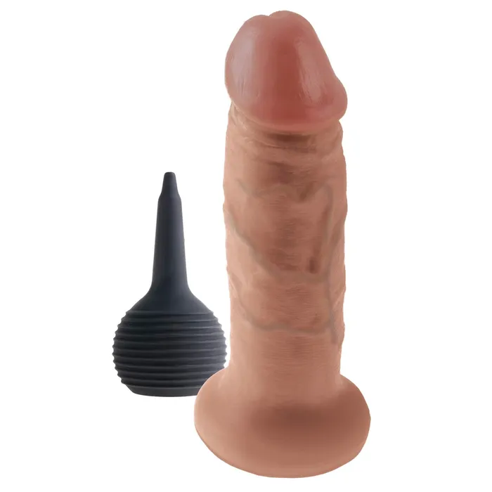 Dildos Pipedream King Cock 6 Squirting Cock Tan
