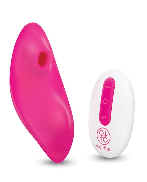 Electric Eel INC Vibrators Together Suck N Go Remote Controlled Panty Vibrator Pink Electric Eel INC Vibrators Together Suck N Go Remote Controlled Panty Vibrator Pink