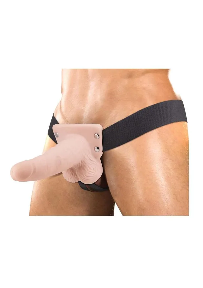 Erection Assistant Female Sex Toys Erection Assistant Hollow Vibrating StrapOn