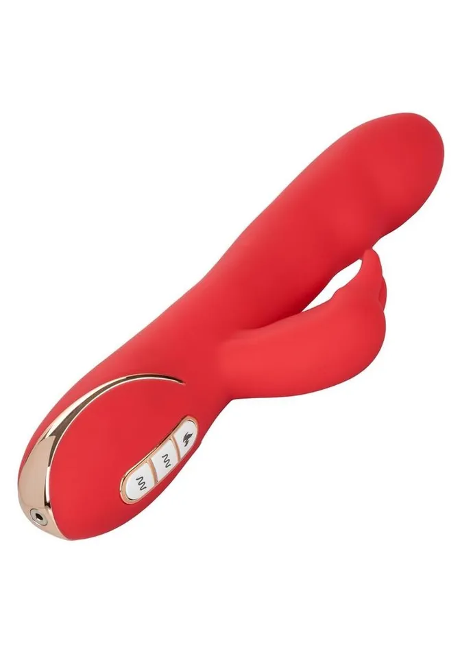 Female Sex Toys Jack Rabbit Signature Heated Silicone UltraSoft Rabbit Rechargeable Vibrator Jack Rabbit