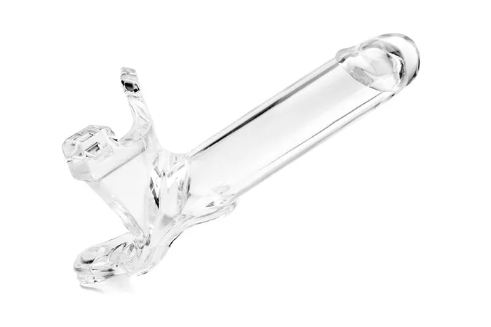 Female Sex Toys Perfect Fit Perfect Fit Zoro Knight Hollow StrapOn Clear