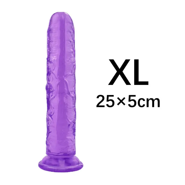 Female Sex Toys sex toys for us Strong Suction Cup Jelly Big Realistic Dildo