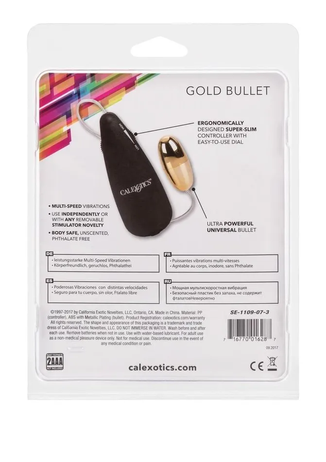 Golden Bullet Bullets Female Sex Toys