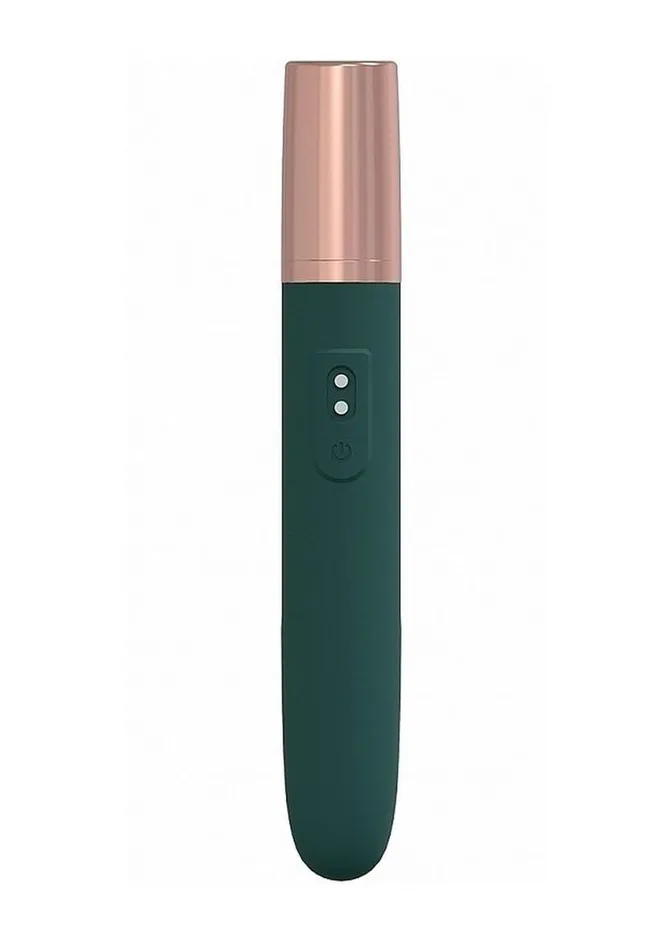 Loveline Female Sex Toys Loveline The Traveler Rechargeable 10 Speed Travel Vibrator Green Holds Lubricant Loveline Female Sex Toys Loveline The Traveler Rechargeable 10 Speed Travel Vibrator Green Holds Lubricant
