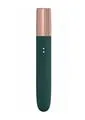 Loveline Female Sex Toys Loveline The Traveler Rechargeable 10 Speed Travel Vibrator Green Holds Lubricant