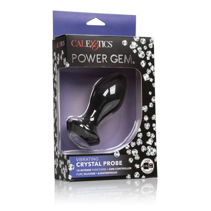 Male Sex Toys California Exotic Power Gem Vibrating Crystal Probe