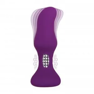 Male Sex Toys Zero Tolerance Rimming and Vibrating Tunnel Teaser Remote Control Anal Plug