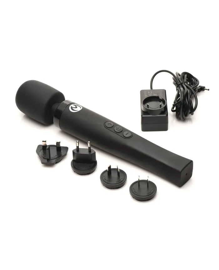 Master Series Thunderstick Pro Wand Massager Black Xr LLC Anal