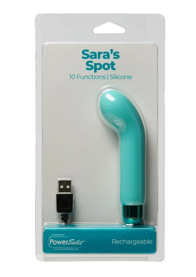 Powerbullet Female Sex Toys Powerbullet Saras Spot 10 Function Rechargeable Silicone Vibrating Bullet