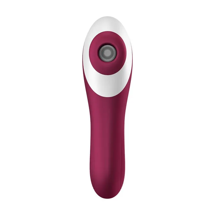 Satisfyer Vibrators Satisfyer Dual Crush Red Air Pulse Stimulator with Vibration Satisfyer Vibrators Satisfyer Dual Crush Red Air Pulse Stimulator with Vibration