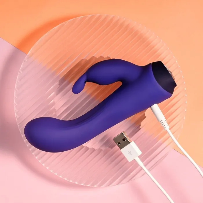 Selopa PLUM JOB Purple 135 cm USB Rechargeable Rabbit Vibrator Selopa Vibrators Selopa PLUM JOB Purple 135 cm USB Rechargeable Rabbit Vibrator Selopa Vibrators