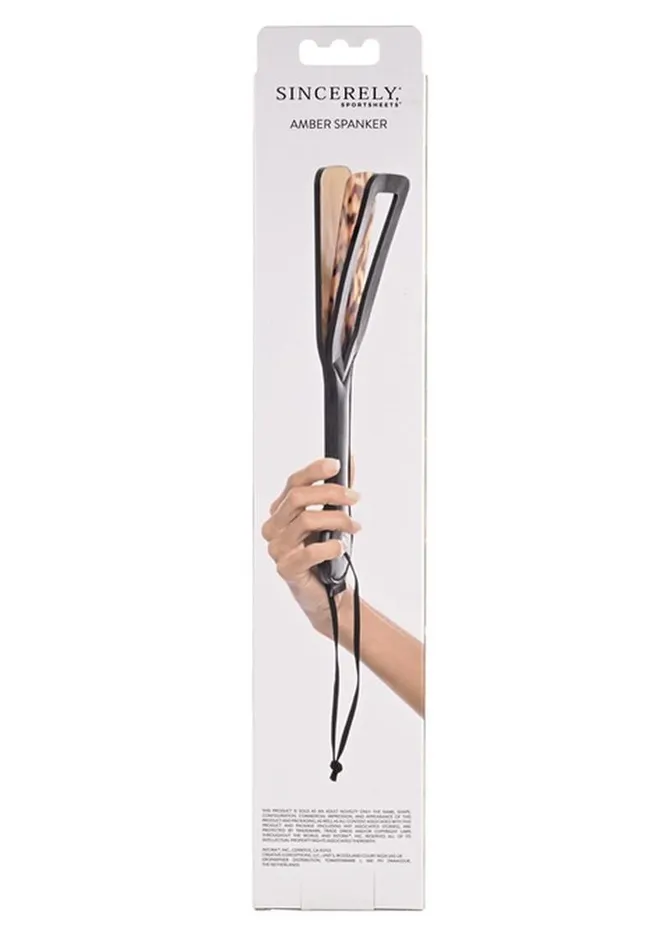 Vibrators Sincerely Amber Spanker Sincerely