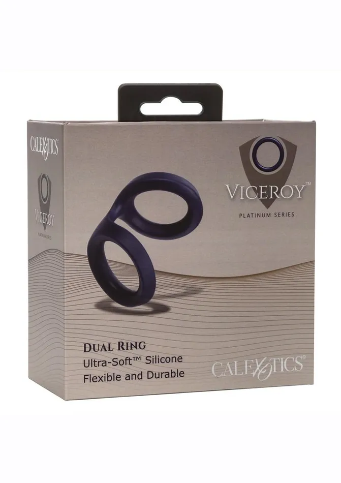 Viceroy Dual Ring Silicone Cock Ring Viceroy Male Sex Toys