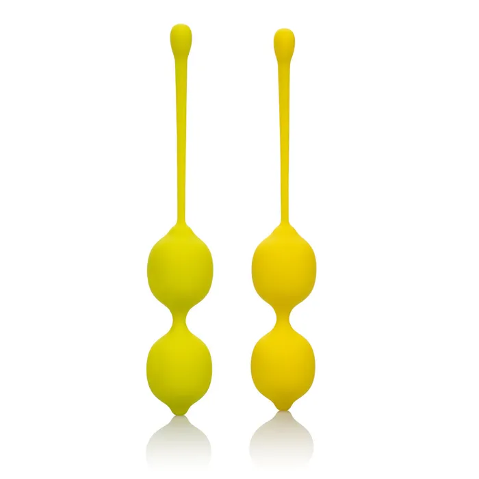 Kegel Training Set Lemon CalExotics Female Sex Toys
