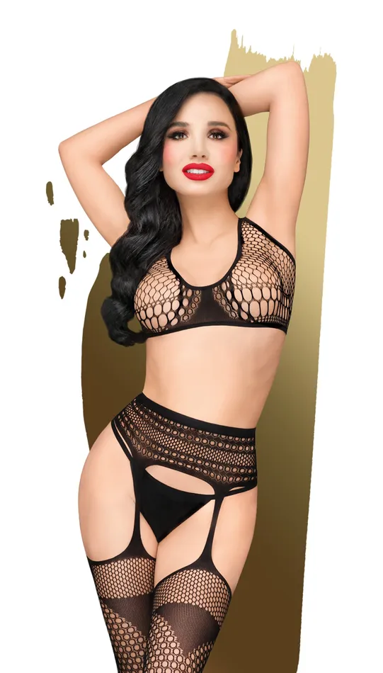 Anal Penthouse Lingerie Smoking Gun XL Black
