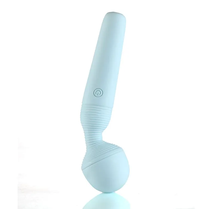 Maia Toys Grace Bendable Vibrating Pleasure Wand Blue Vibrators Maia Toys Grace Bendable Vibrating Pleasure Wand Blue Vibrators
