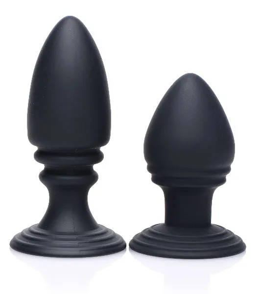 Anal XR Brands Duplex Silicone Anal Plug Set