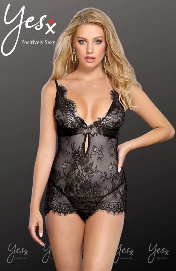 Anal YesX YesX YX829 Chemise Black Anal YesX YesX YX829 Chemise Black