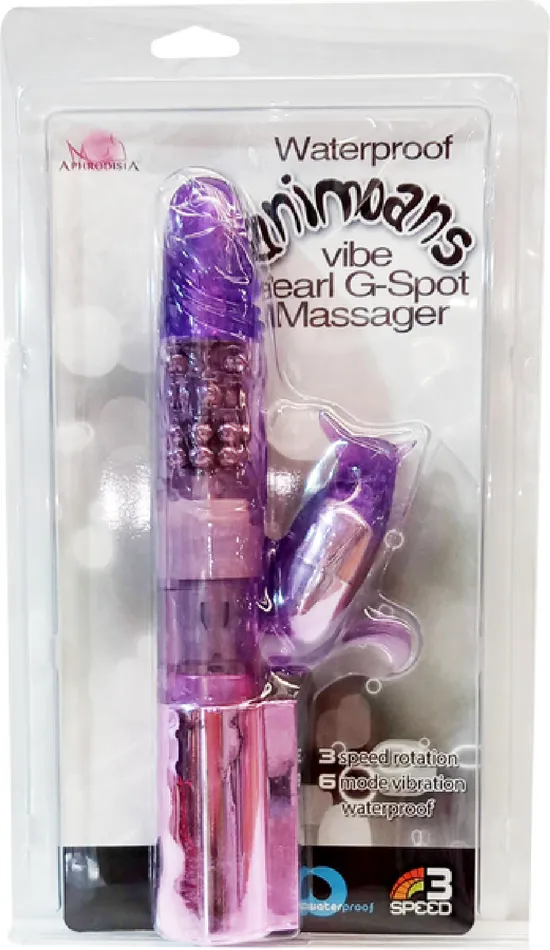 Animoans Pearl Massager Purple Laviva Vibrators