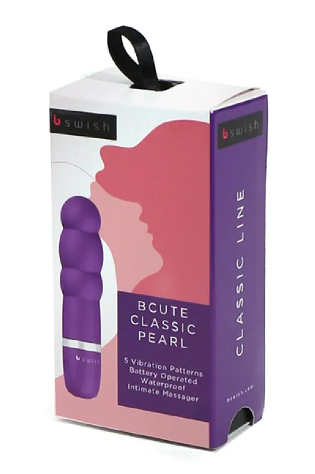 B Swish Vibrators BCUTE Classic Pearl Multi Speed Vibrator Pleasure Toy by Bswish Royal Purple Lavender B Swish Vibrators BCUTE Classic Pearl Multi Speed Vibrator Pleasure Toy by Bswish Royal Purple Lavender