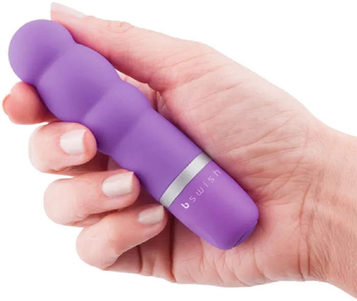 B Swish Vibrators BCUTE Classic Pearl Multi Speed Vibrator Pleasure Toy by Bswish Royal Purple Lavender