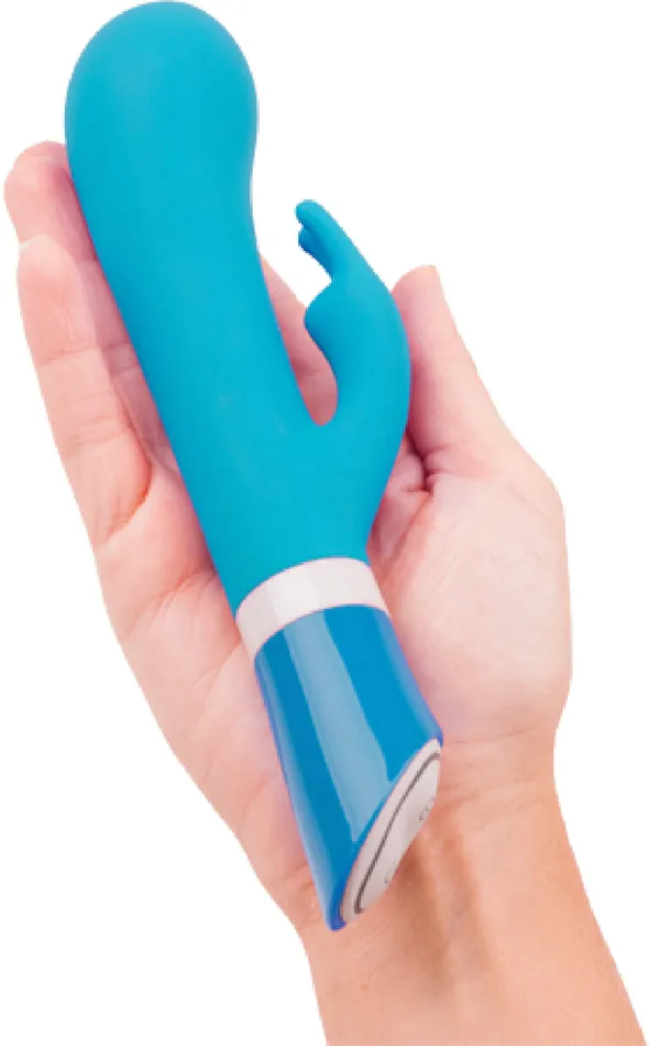 B Swish Vibrators BWILD Deluxe Bunny Multi Function Please Sex Toy by Bswish Blue Lagoon Blue