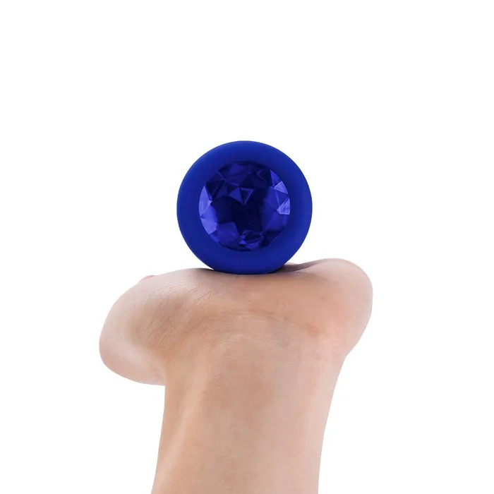 BVibe Anal BVibe Vibrating Jewel Plug LXL Blue Sapphire BVibe Anal BVibe Vibrating Jewel Plug LXL Blue Sapphire