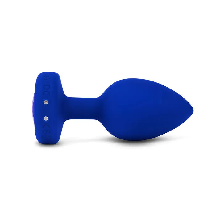 BVibe Anal BVibe Vibrating Jewel Plug LXL Blue Sapphire BVibe Anal BVibe Vibrating Jewel Plug LXL Blue Sapphire