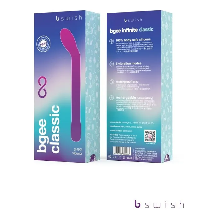 Bswish Vibrators Bgee Infinite Classic Purple