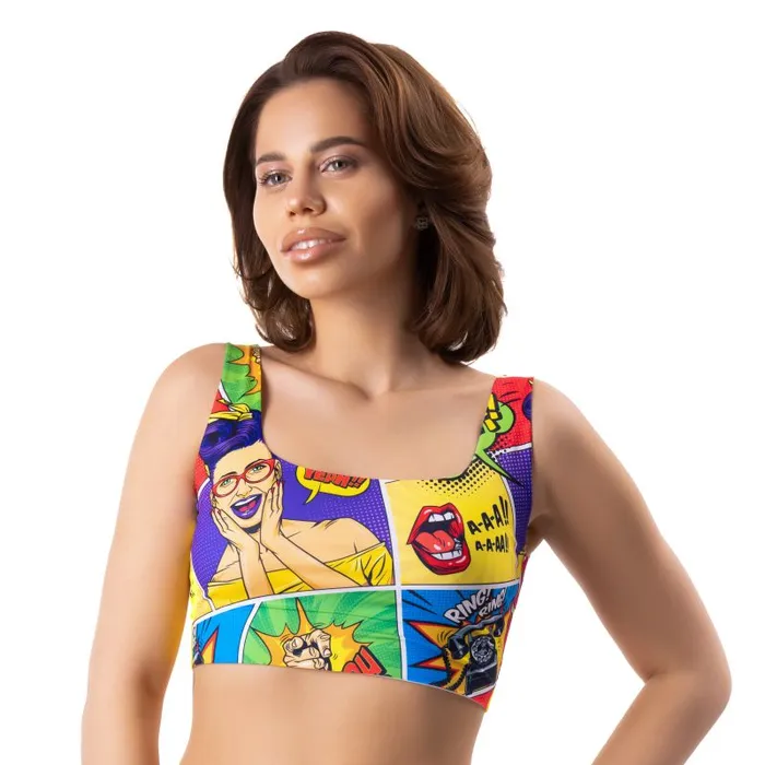 Comics Insta Crop Top Mememe Lingerie Vibrators