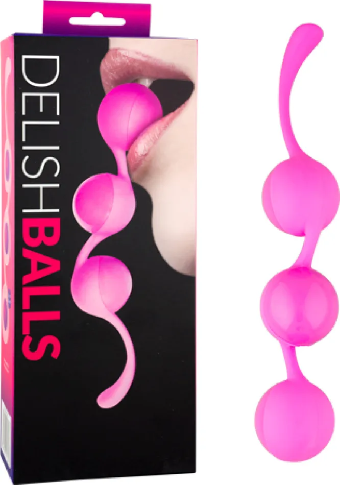 Delish Balls Pink Sex Toy Adult Pleasure Seven Creations Vibrators