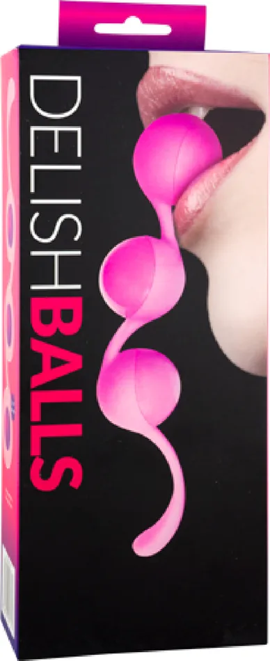 Delish Balls Pink Sex Toy Adult Pleasure Seven Creations Vibrators